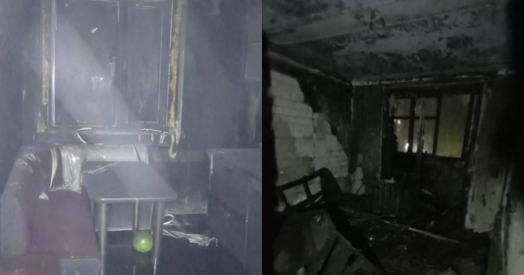 Арасында нәресте бар: Павлодарда көп қабатты үйден шыққан өрт төрт адамның өмірін қиды