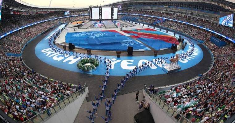 迪玛希在第二届欧洲运动会开幕式演唱意大利语新歌