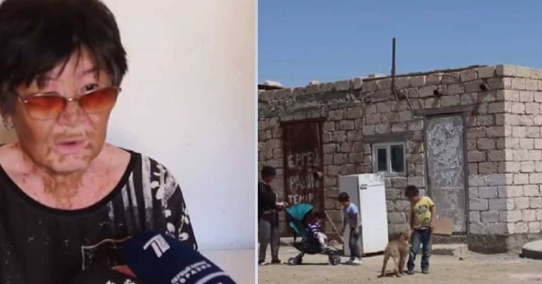 Маңғыстау облысында 63 жастағы әжей үш немересімен бірге үйшікте тұрып жатыр