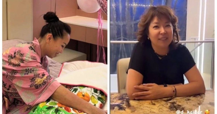 "Түк түсінбей, таңғалдық": 50 жасында сәбилі болған Баян Мақсатқызының құдағиы ерекше құттықтады