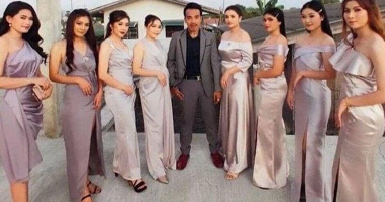 8 әйелі бар азамат бақытты отбасылық өмірінің сырын ашты (ФОТО)