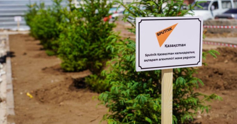 Қазақстанда журналистердің құрметіне жаңа аллея ашылды