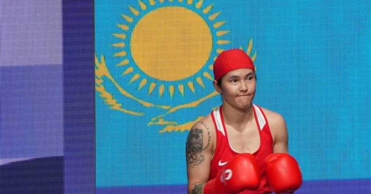 Қазақстандық боксшы Назым Қызайбай Олимпиадада қола медаль иеленді