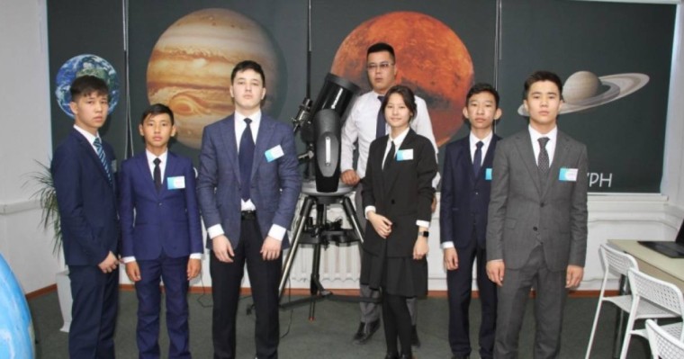 Қызылордалық үздік мектепте обсерватория мен киностудия ашылды