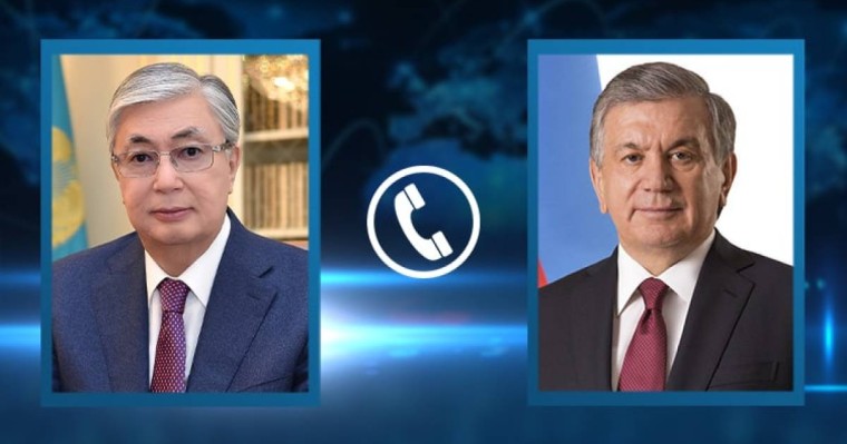 Қасым-Жомарт Тоқаев Өзбекстан Президенті Шавкат Мирзиёевпен байланысқа шықты