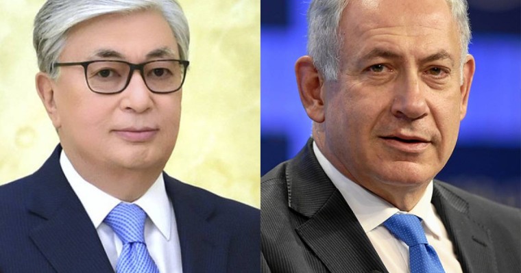 托卡耶夫同以色列总理内塔尼亚胡通电话