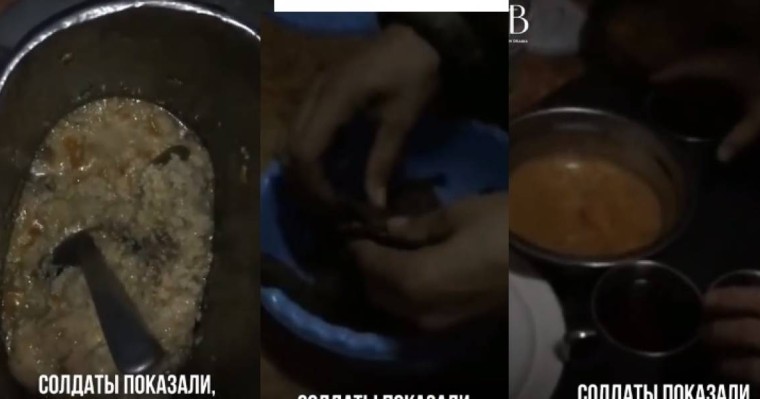 Солдаты в казахстанской армии, показали, чем на самом деле их кормят (видео)