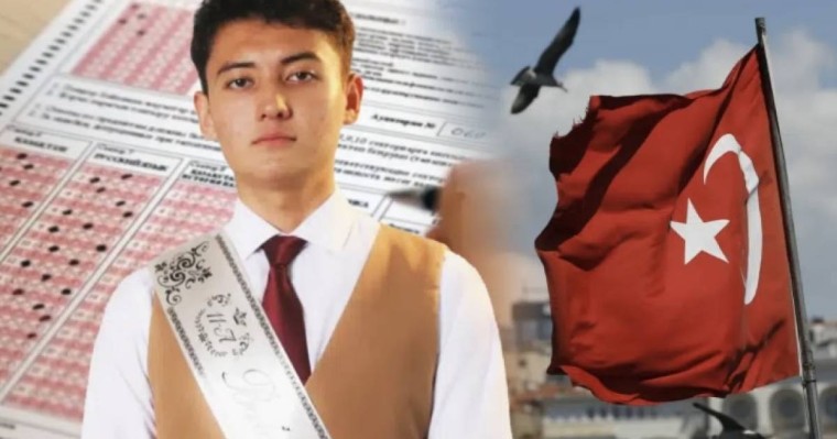 ҰБТ-дан 1 балл жинаған Ерасыл Уәлиев Түркияның 10 университетінен шақырту алды
