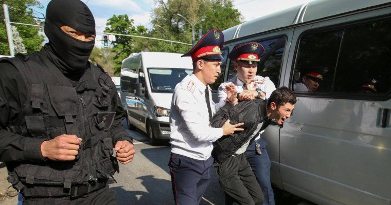 ІІМ Нұр-Сұлтан мен Алматыдағы митингіде 80 адам ұсталғанын хабарлады