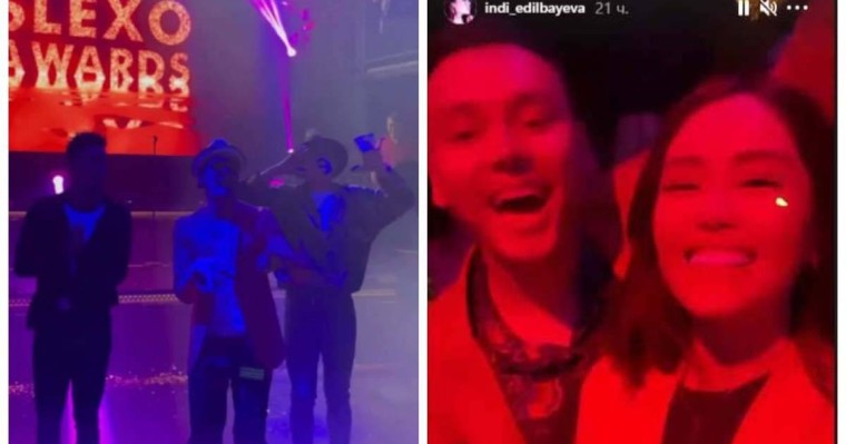 Санитар дәрігерлер Әли Оқапов мен Диас Абылай қатысқан тойды тексеріп жатыр