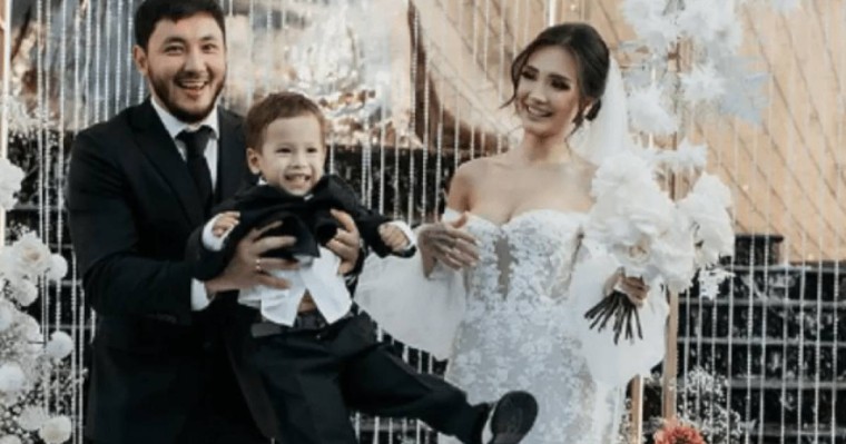 "Біз де қарапайым адамбыз": Айжан Байзақова халыққа алғаш рет күйеуін көрсетті (фото)