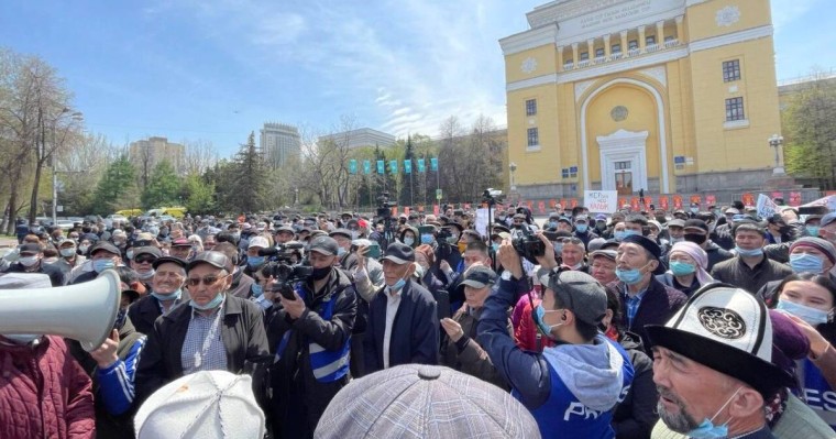 Алматыдағы митинг қалай өтті (видео)