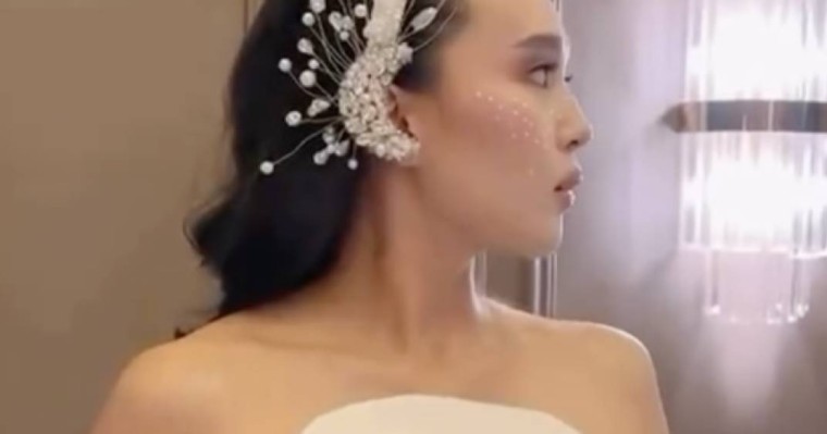 "Ерекше күн": Қалыңдық көйлегіндегі Айжұлдыз Адайбекова тағы да елдің қызу талқысына түсті