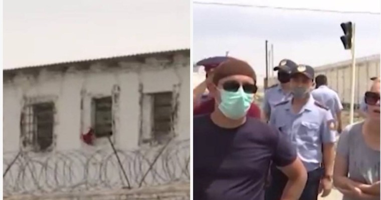 Қанға боялған киімдерін терзеден шығарып айқайлаған: Атыраудағы тергеу изоляторынан шу шықты - Қазақстан жаңалықтары