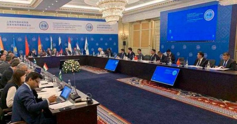 哈萨克斯坦代表团出席上合组织成员国国家协调员理事会会议