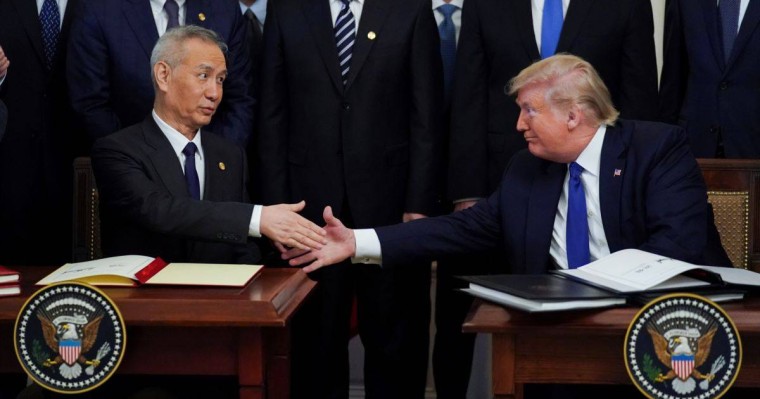 АҚШ пен Қытай сауда келісіміне қол қойды