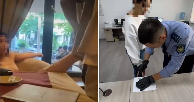 Алматыда даяршыға аяқ киімін сүрткізбекші болған қыз жауапқа тартылды