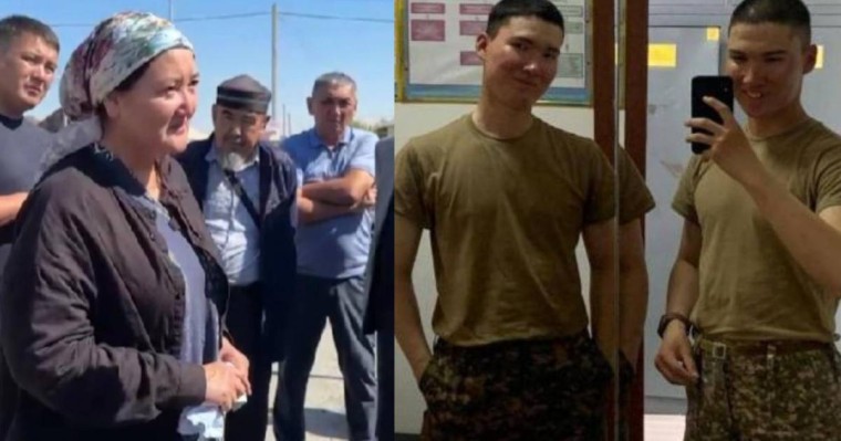 «Міне денесі, әкетіп, жерлеңіздер»: әскерде қаза тапқан сарбаздың анасы араша сұрайды