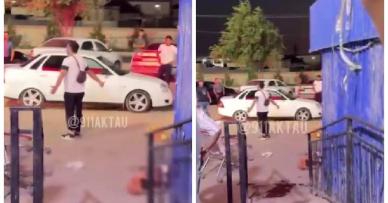 Маңғыстау облысында ер адам әйелін бауыздап, полицейлерге пышақ лақтырған (видео)