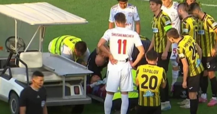 Анарбековтің жақ сүйегі сынды: "Қайрат" пен "Ақтөбе" ойыны қалай аяқталды?