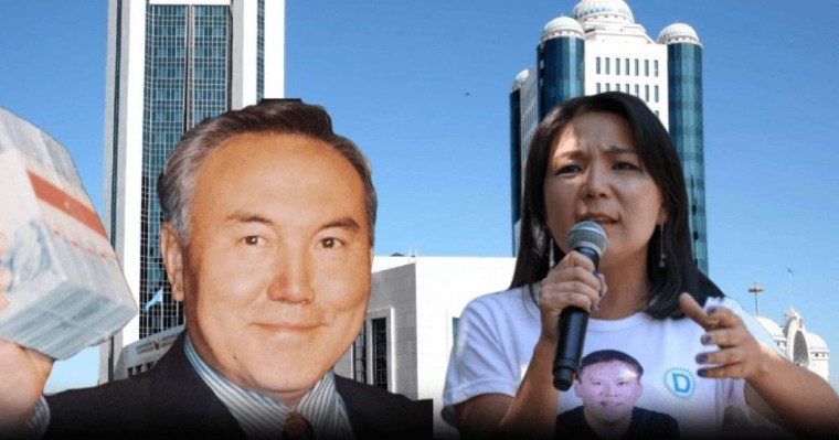 Сайлау: Инга Иманбайдың ролигі Назарбаев туралы айтылғаны үшін эфирден алынып тасталды