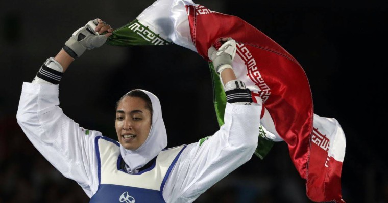 Олимпиадада жүлде алған алғашқы ирандық әйел елден кетті