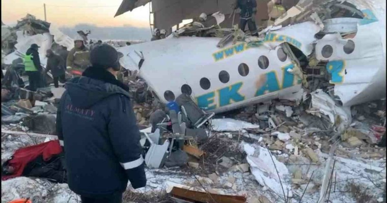 Алматы маңында апатқа ұшыраған Bek Air ұшағын тергеу жұмыстары аяқталды