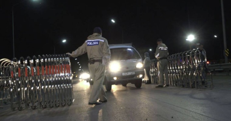 Нұр-Сұлтанда блок бекеттер алынды – видео