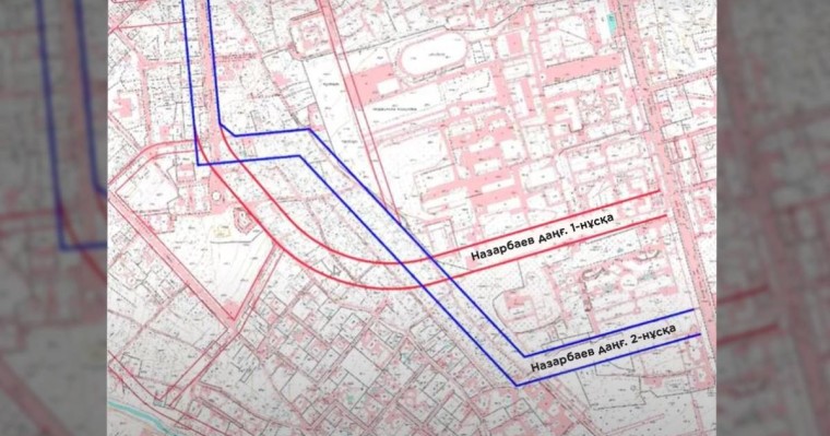 Назарбаев даңғылы тағы да ұзарады: Екі нұсқа ұсынылды