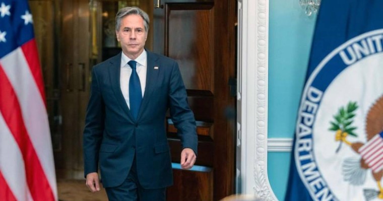 Блинкен опубликовал фото перед визитом в Казахстан