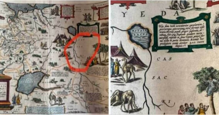 «Қазақ жері белгіленген». Ерлан Қарин көне картаны қолға түсіргенін айтты