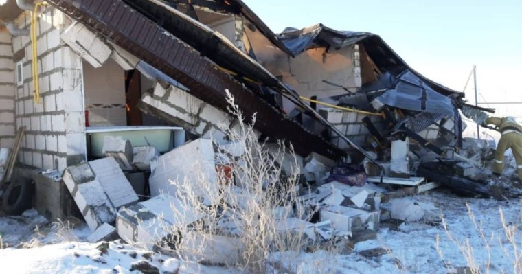 Ақтөбеде тұрғын үйде жойқын жарылыс болды