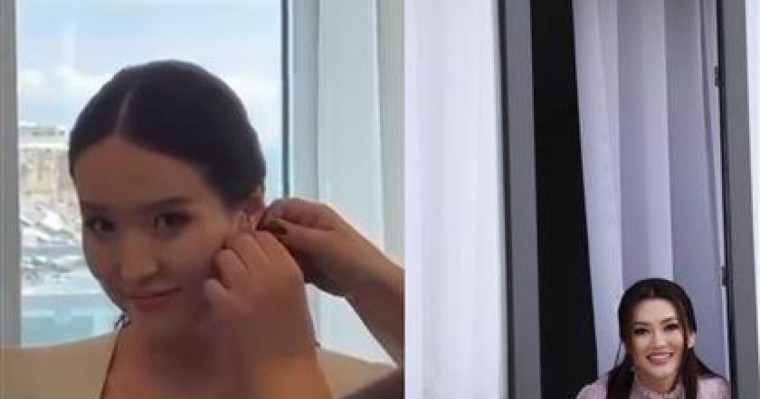 "Қабаттасып күйеуге шығып жатырмыз": Еркемен қатар құрбысы Гүлназ Жолановаға да сырға салынды