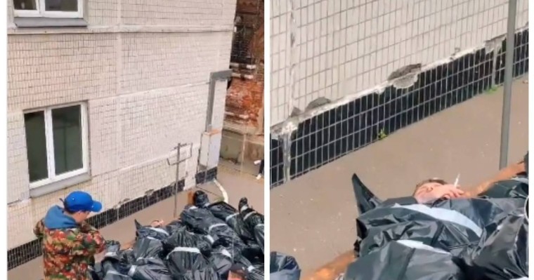 "Коронавирустан көз жұмғандардың" денесі тиелген жүк көлігі қазақстандықтарды шошытты