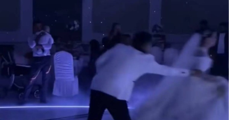 Той үстіндегі жанжал: екі жастың вальсі жанжалмен аяқталды