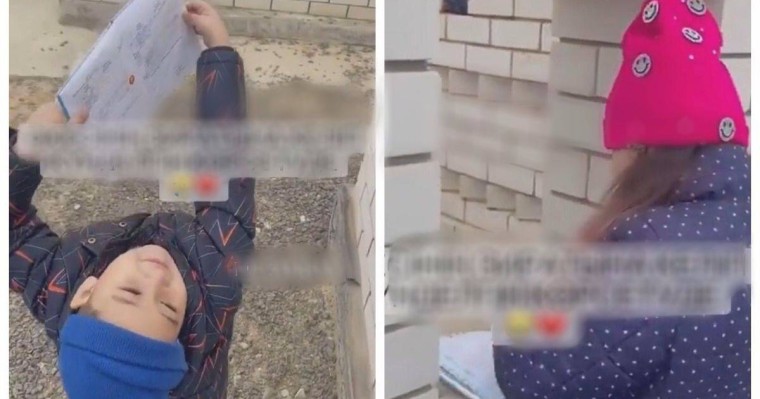 Әкесінің зиратына келіп күнделігін көрсеткен балалар елді жылатты (видео)