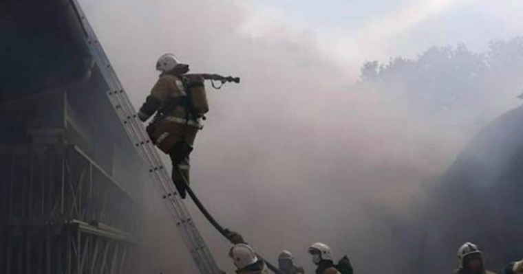 Алматыдағы қоймадағы өрт сөндірілді - Қазақстан жаңалықтары