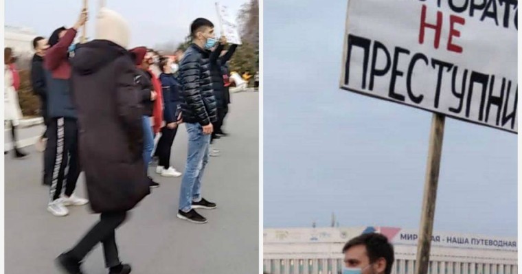 Алматыда Бекшиннің кетуін талап еткен митинг өтті: Карантинді сылтауратып бақылау күшейді