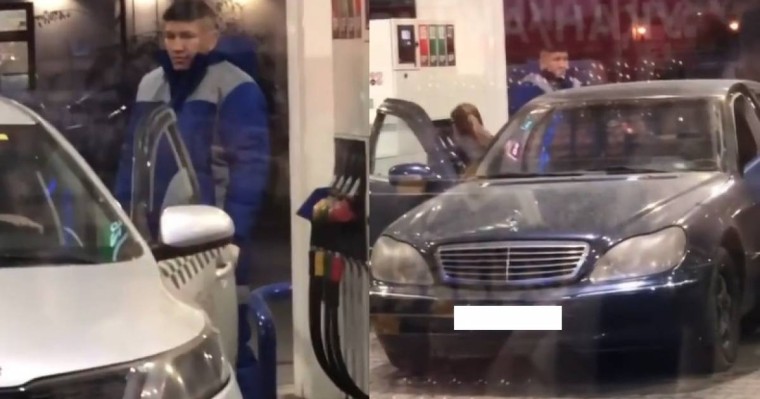 Қуат Хамитов Алматыда жанармай құюшы болып жұмыс істеді