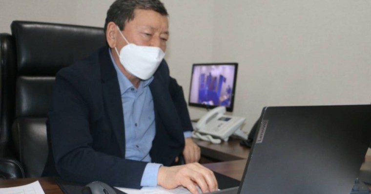 Ерғали Білісбеков 30-ға жуық тұрғынды онлайн қабылдады