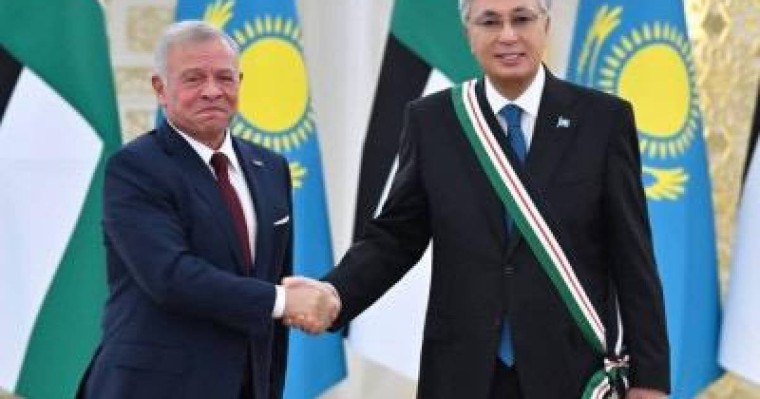 Иордания королі Тоқаевты “Әл-Нахда“ жоғары орденімен наградтады