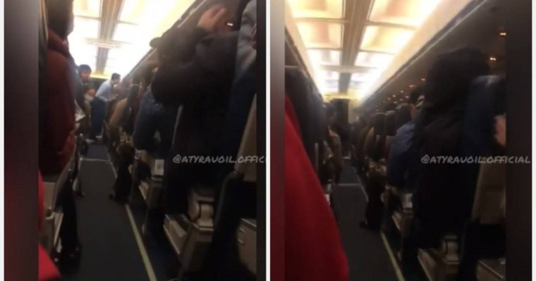 115 жолаушы бар SCAT ұшағы апатты жағдайда қайта қонуға мәжбүр болды (видео)