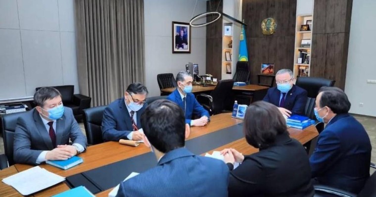 Ақтөбе облысының әкімі «Халықаралық Қазақ тілі» қоғамы» қоғамдық бірлестігі облыстық және қалалық филиалдарының төрағаларын қабылдады