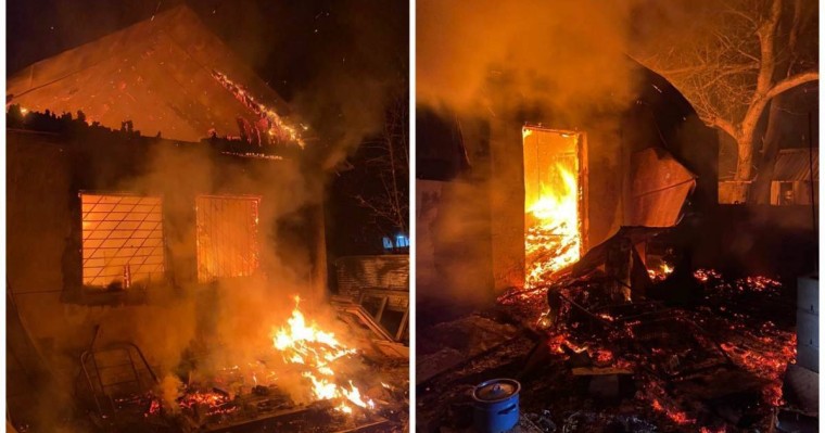 Талғар қаласындағы өрттен үш адам қаза тапты