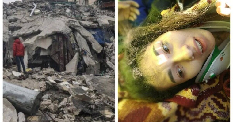 Түркиядағы жер сілкінісінен кейін хабарсыз кеткен Сабиана Мамадьярова аман табылды