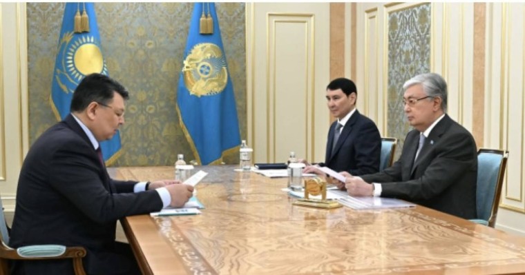 Мемлекет басшысы Премьер-Министрдің орынбасары Қанат Бозымбаевты қабылдады