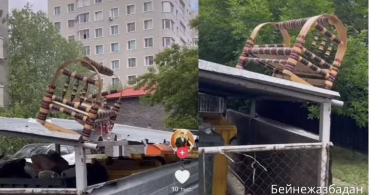 "Мәңгүрт қазақтың істегені ғой". Астанадағы қоқыста жатқан бесік көпшілікті шошытты