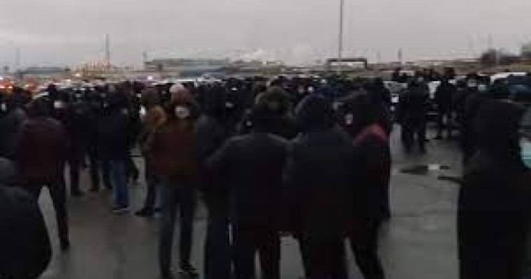 «МАЭК-Қазатомөнеркәсіп» кәсіпорнының жұмысшылары тағы да ереуілге шықты