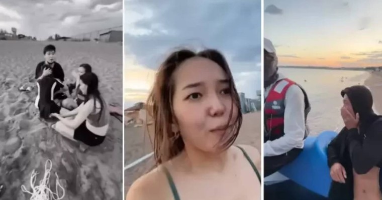 «Күлкіге айналдырып, қарап тұрды»: Балқаштағы демалыс трагедиямен аяқтала жаздады (ВИДЕО)