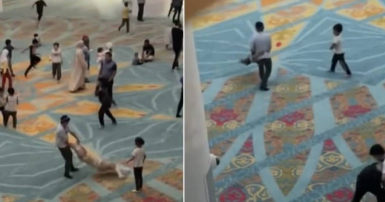 "Мәдениет қайда?": Кәмелеттік жасқа толмағандарға мешітке кіруге тыйым салу керек